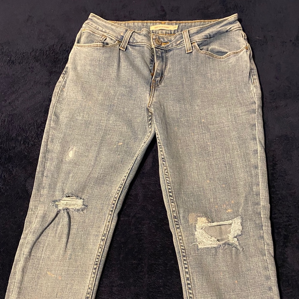 Levi’s super skinny jeans